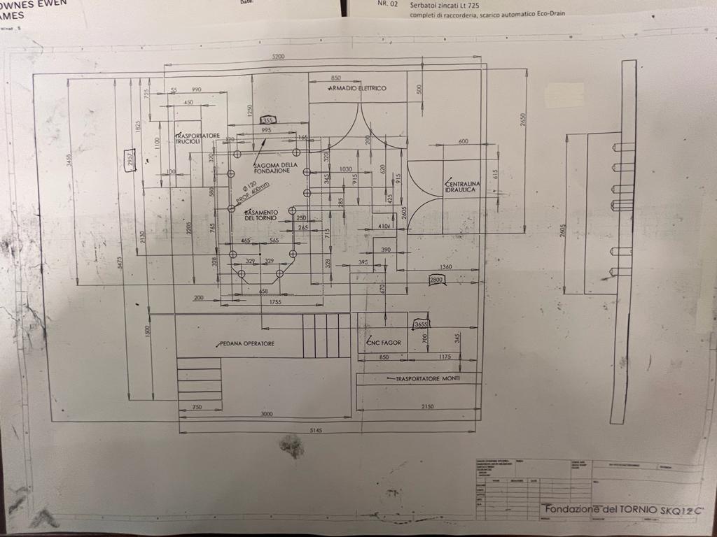 Tornio verticale TOS SKQ 12 NC